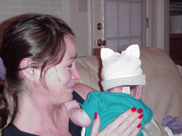 MOMMY THINKS I'M SOOO CUTE!!!