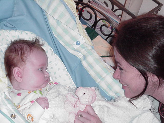 What's so funny, Mommy?