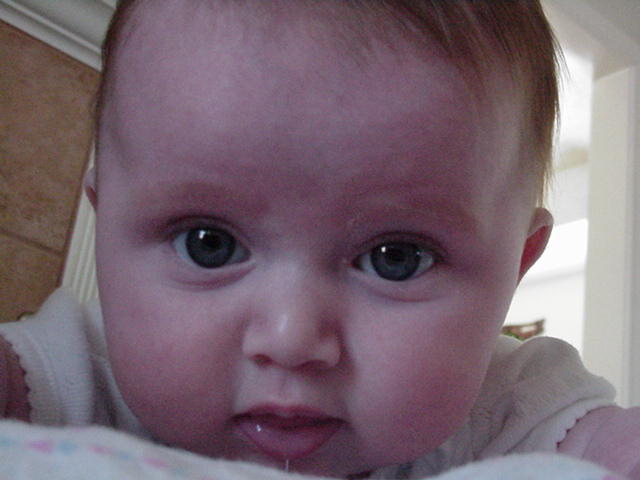 Look at those big blue eyes!!